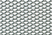 Grille métal déployé acier brut - mailles 16 x 8 mm - 500 x 250 mm