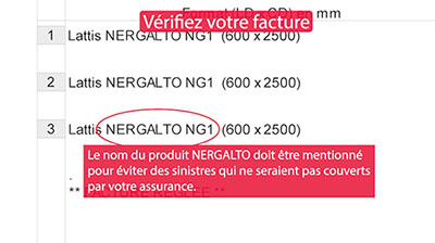 NERGALTO - Vérifiez votre facture