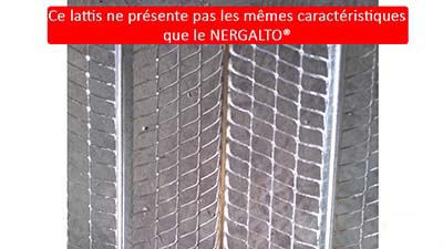 Lattis nervuré quelconque
