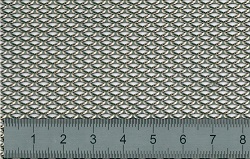 Petites mailles inox 6x3 - 1x0,4 - 1 bobine 600 mm x 10000 mm