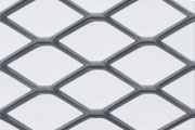 Grille métal déployé acier brut - mailles 10 x 5.5 mm - 1000 x 500 mm -  épaisseur 1 mm CQFD 2016-5450