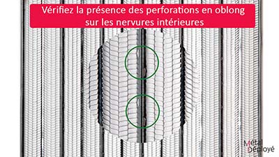 NERGALTO - Perforation en oblong